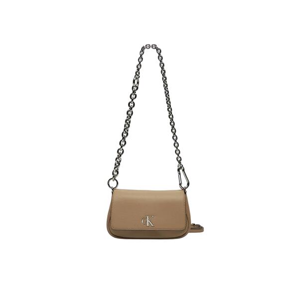 Γυναικεία Τσάντα Ώμου Calvin Klein Minimal Monogram Bag20 Crockery K60K613049-PBF