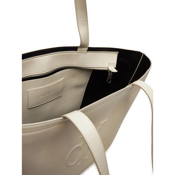 Γυναικεία Τσάντα Calvin Klein Sculpted Slim Tote34 Deboss Birch K60K612724-PAS