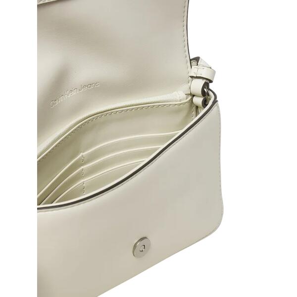 Γυναικεία Τσάντα Χιαστί Calvin Klein Sculpted Ew Flap Phone Cb Mono Tofu K60K612375-YAS