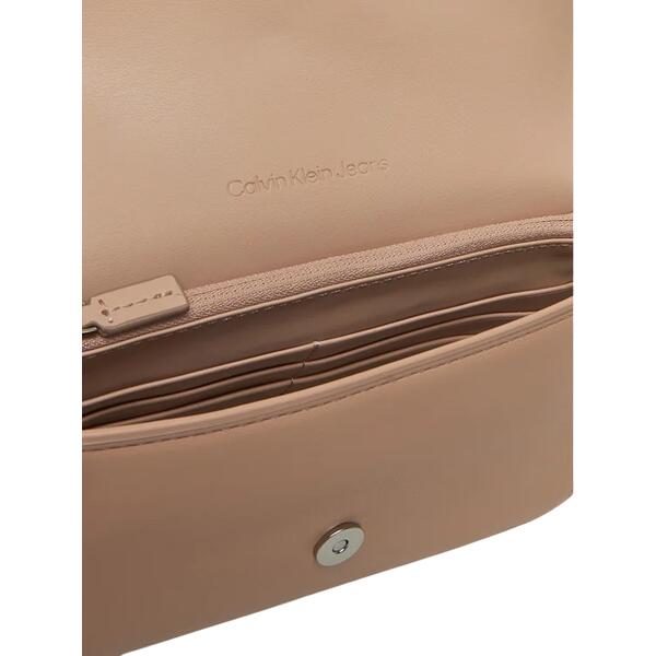 Γυναικεία Τσάντα Χιαστί Calvin KleinSculpted Ew Flap Phone Cb Mono Rose Dust K60K612375-TFQ