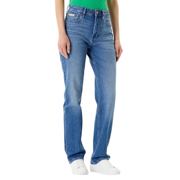 Γυναικείο Jean Calvin Klein Jeans Hgh Rr Strght Indigo Channel LV047B913G-YCCRG