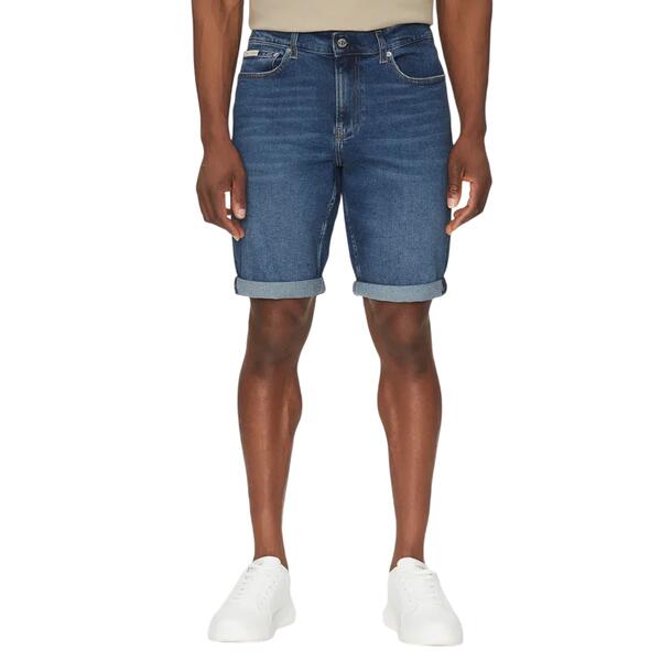 Ανδρικό Σορτς Calvin Klein Slim Short Denim Dark J30J327184-1BJNI