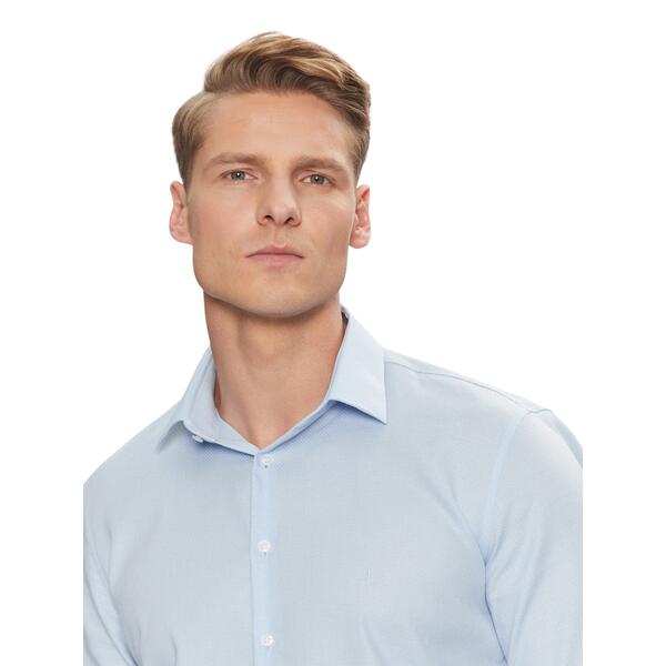 Αντρικό Πουκάμισο Calvin Klein Non Iron Tonal Strct Slim Sweet Blue K10K113848-C3Q