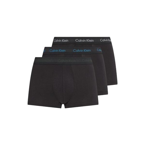Ανδρικό Εσώρουχο Calvin Klein Low Rise Trunk 3pk B Grey Element Grey H Tapestry Teal 0000U2664G-1TT