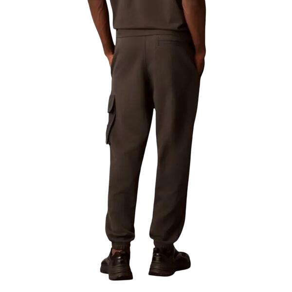 Ανδρική Φόρμα Calvin Klein Eu 350Terry Badge Jogger Pirate Black LV04RJ204G-8MN