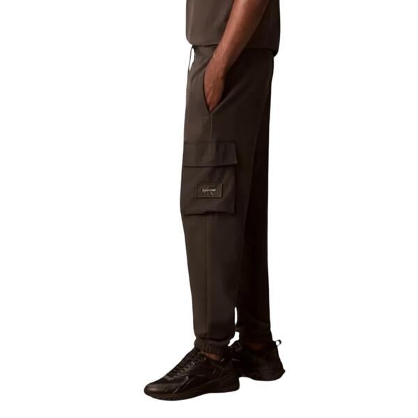 Ανδρική Φόρμα Calvin Klein Eu 350Terry Badge Jogger Pirate Black LV04RJ204G-8MN