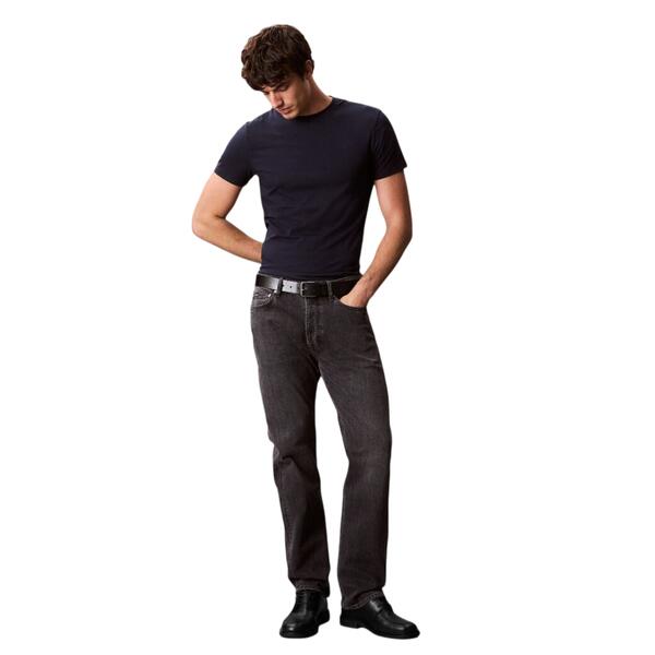 Ανδρικό T-Shirt Calvin Klein Ss Classic Monogram Tee Dark Sapphire LV04RD254G-CEF