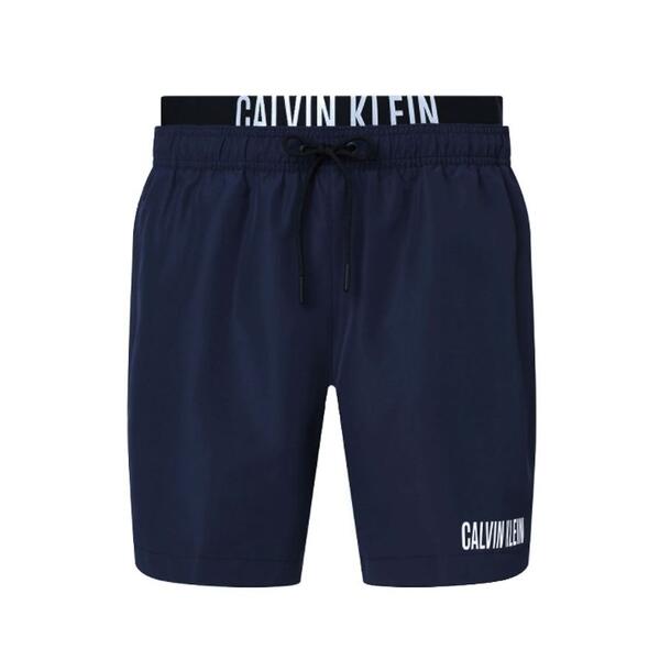 Ανδρικό Μαγιό Calvin Klein Medium Double Wb Black Iris KM0KM00552-CBK