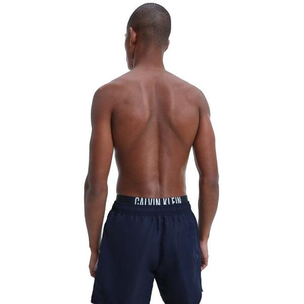 Ανδρικό Μαγιό Calvin Klein Medium Double Wb Black Iris KM0KM00552-CBK