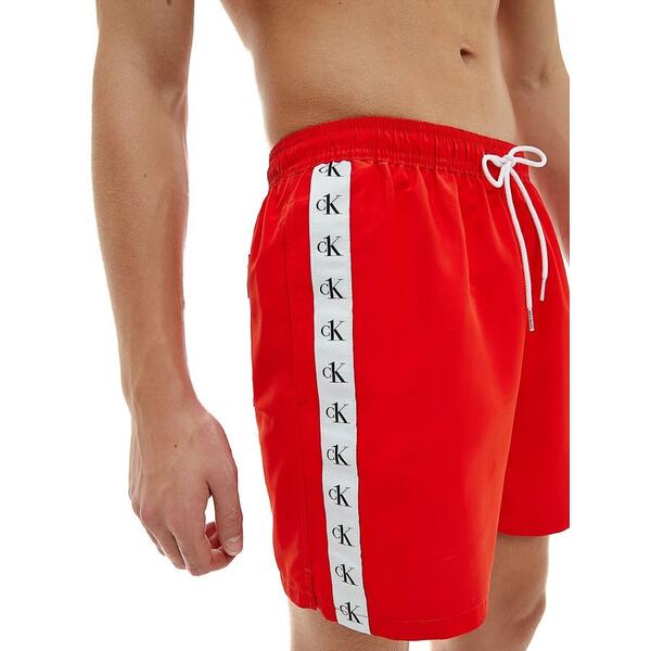 Ανδρικό Μαγιό Calvin Klein Medium Drawstring Fierce Red KM0KM00573-XND