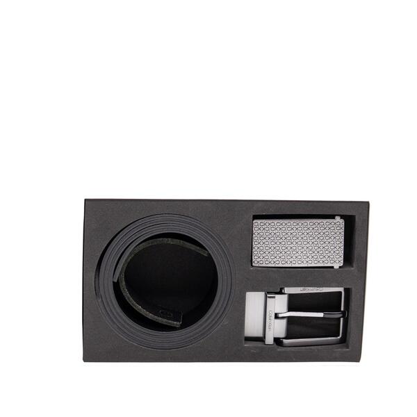 Ανδρική Ζώνη Calvin Klein Nano Plaque Essential Buckle Ck Black K50K506419-BAX