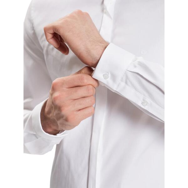 Ανδρικό Πουκάμισο Calvin Klein Hidden Placket Extra Slim White K10K109891-0K4
