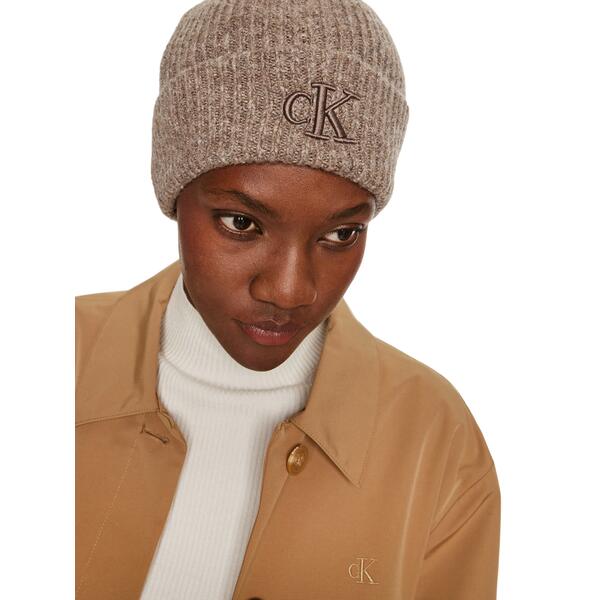 Γυναικείο Σκουφάκι Calvin Klein Thick Embroidery Beanie Goat K60K612321-PCF