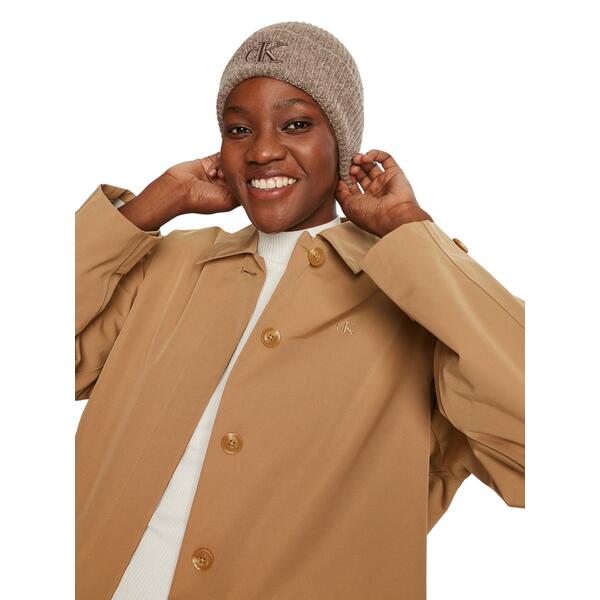 Γυναικείο Σκουφάκι Calvin Klein Thick Embroidery Beanie Goat K60K612321-PCF