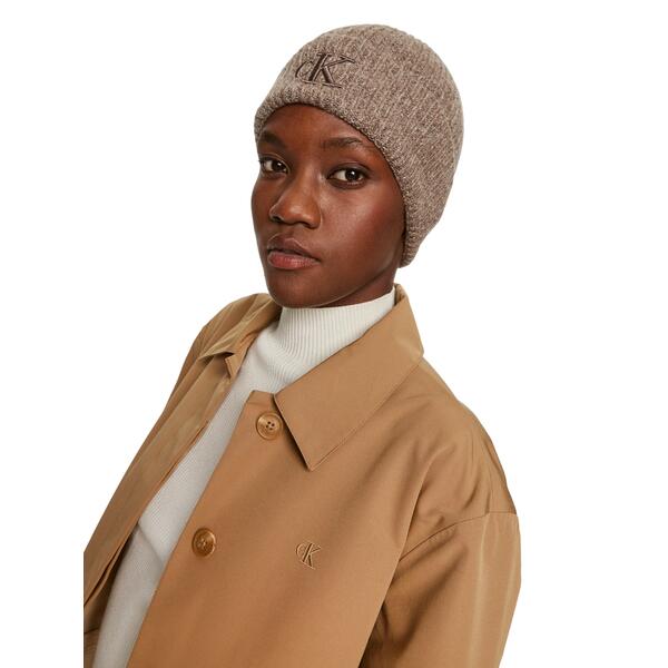 Γυναικείο Σκουφάκι Calvin Klein Thick Embroidery Beanie Goat K60K612321-PCF