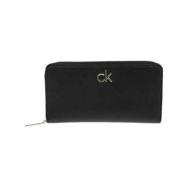 Γυναικείο Πορτοφόλι Calvin Klein Slim Za Wallet Lg Ck Black K60K608346-ΒΑΧ