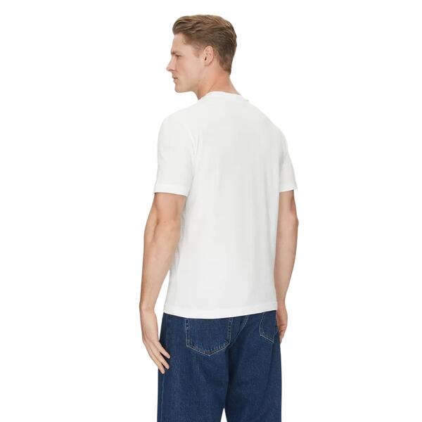 Ανδρικό T-shirt Calvin Klein Cp Double Logo Bright White K10K114149-YAF