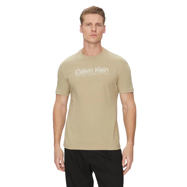 Ανδρικό T-shirt Calvin Klein Cp-Double Logo Tree House K10K114149-HI0