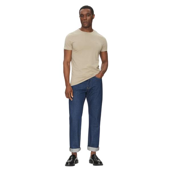 Ανδρικό T-shirt Calvin Klein Stretch Slim Fit T-shirt Aluminum K10K112724-PAH