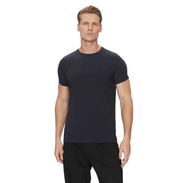 Ανδρικό T-shirt Calvin Klein Stretch Slim Fit T-shirt Dark Sapphire K10K112724-CEF