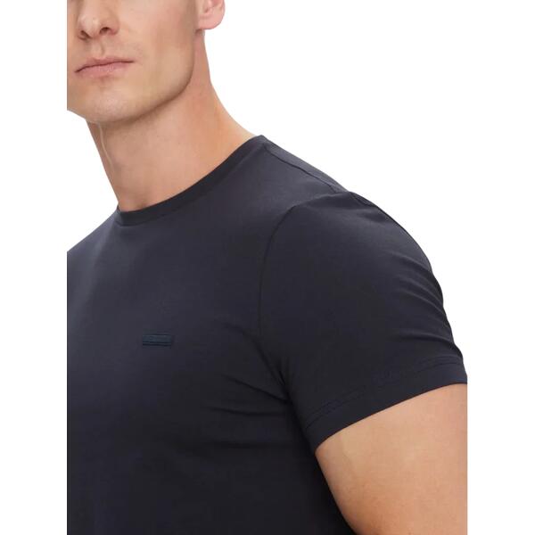 Ανδρικό T-shirt Calvin Klein Stretch Slim Fit T-shirt Dark Sapphire K10K112724-CEF