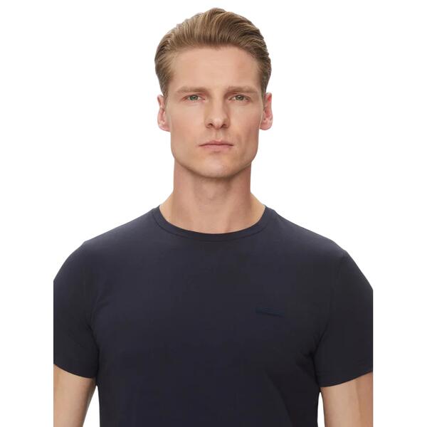 Ανδρικό T-shirt Calvin Klein Stretch Slim Fit T-shirt Dark Sapphire K10K112724-CEF