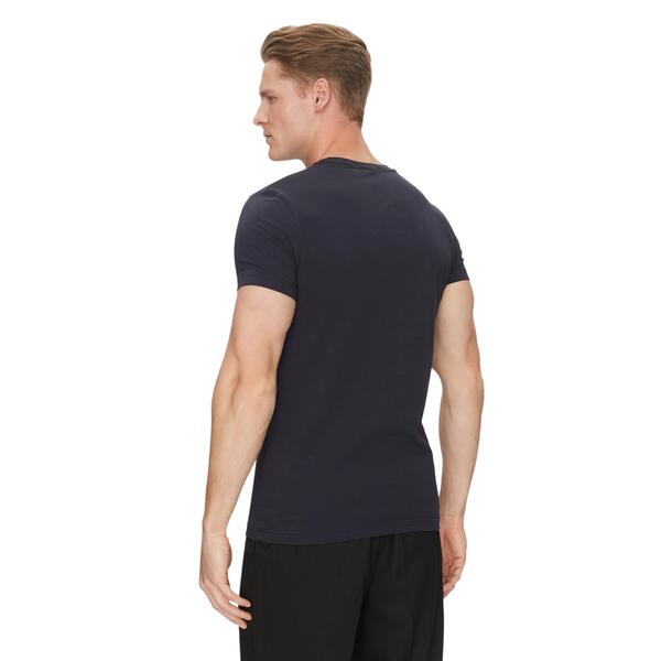 Ανδρικό T-shirt Calvin Klein Stretch Slim Fit T-shirt Dark Sapphire K10K112724-CEF