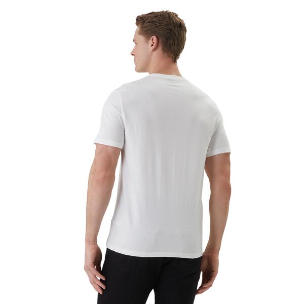 Ανδρικό T-Shirt Calvin Klein 30s Eu Wholesale E Sportswear Grap Bright White LV04LF809G-YAF
