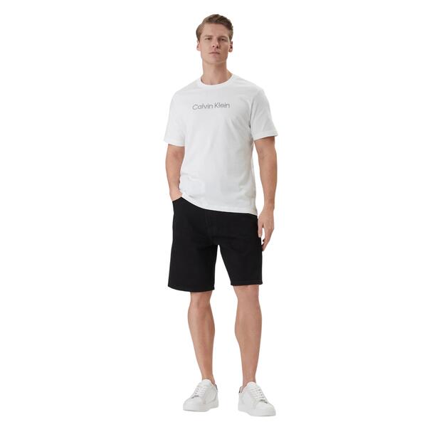 Ανδρικό T-Shirt Calvin Klein 30s Eu Wholesale E Sportswear Grap Bright White LV04LF813G-YAF