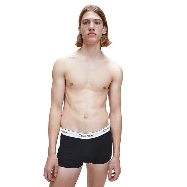 Ανδρικό Εσώρουχο Calvin Klein Trunk 2pk Black 000NB1086A-001