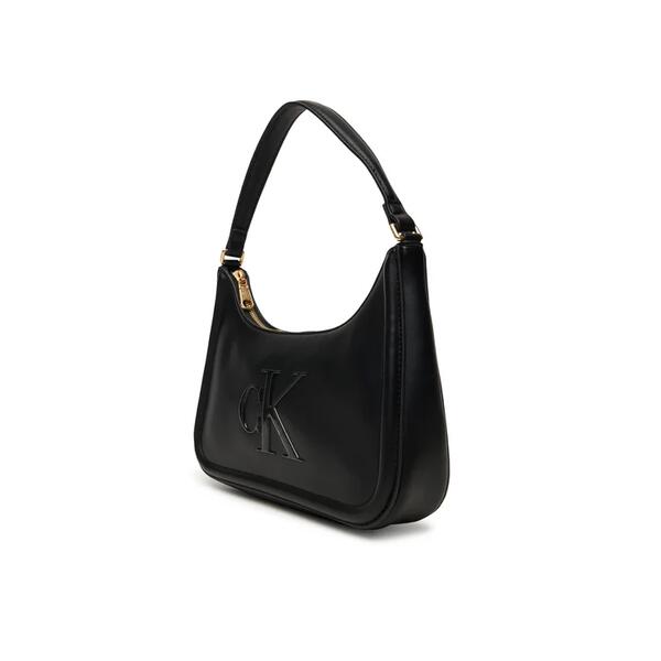 Γυναικεία Τσάντα Calvin Klein Raised Ck Small Shoulder Bag Black LV04F3230G-UB1