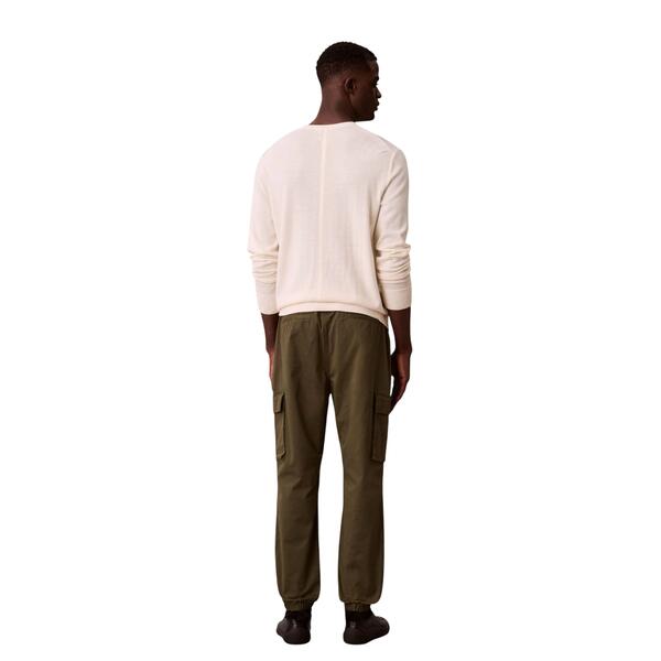 Ανδρικό Παντελόνι Calvin Klein  Skinny Elastic Twill Cargo Pant Calvin Klein Fatigue LV04RD608G-2E1