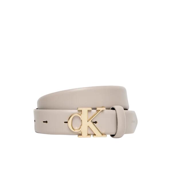 Γυναικεία Ζώνη Calvin Klein Ck Buckle 30mm Fixed Belt Chateu / Antique Light Gold LV04F7054G-2X7