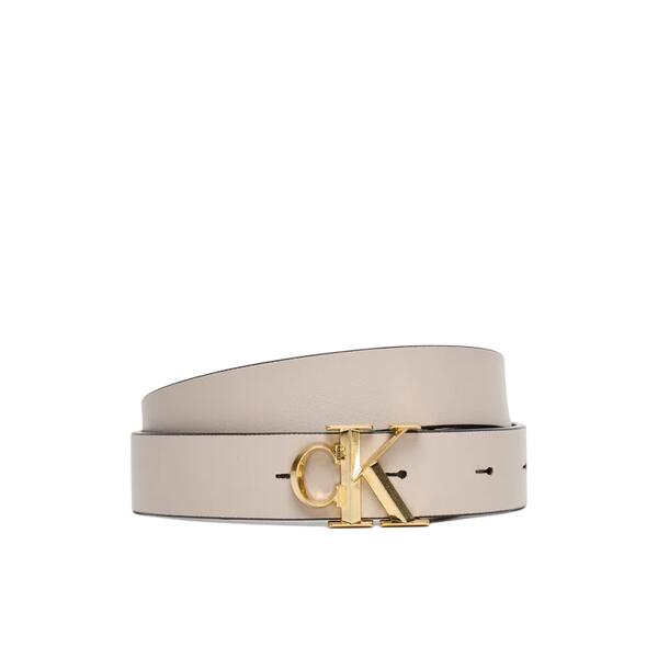 Γυναικεία Ζώνη Calvin Klein Facted Ck Buckle 25mm REi»?V ADJ M Black / Chateu LV04F7044G-YIJ