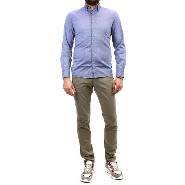 Ανδρικό Πουκάμισο Celio Napinpoint Navy NAPINPOINT-NAVY