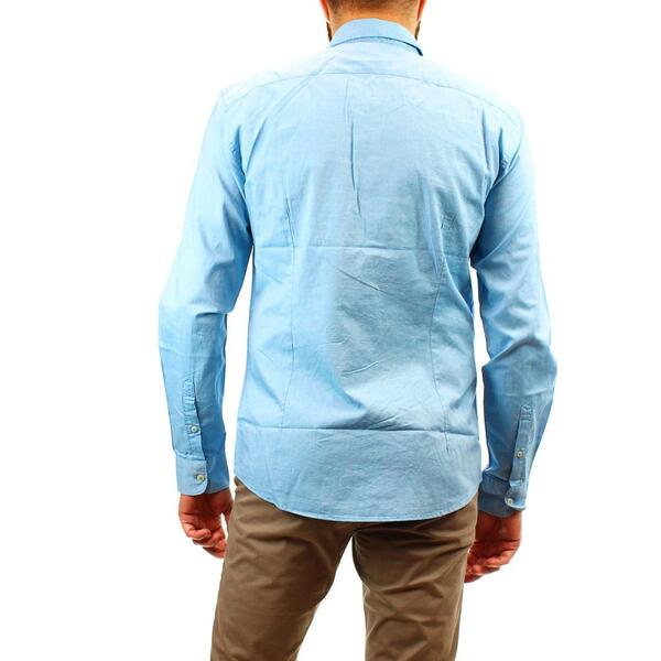 Ανδρικό Πουκάμισο Celio Napinpoint Turquoise NAPINPOINT-TURQUOISE