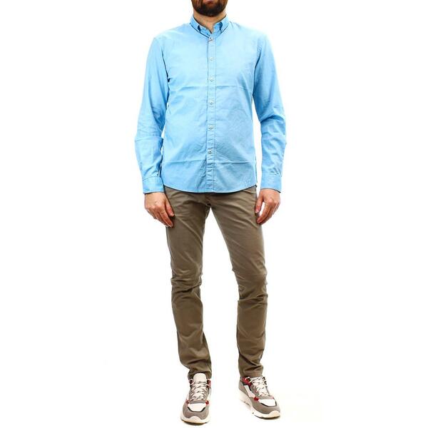 Ανδρικό Πουκάμισο Celio Napinpoint Turquoise NAPINPOINT-TURQUOISE