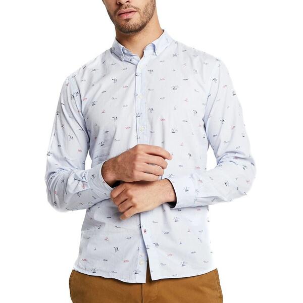 Ανδρικό Πουκάμισο Celio Navire Blue NAVIRE-BLUE