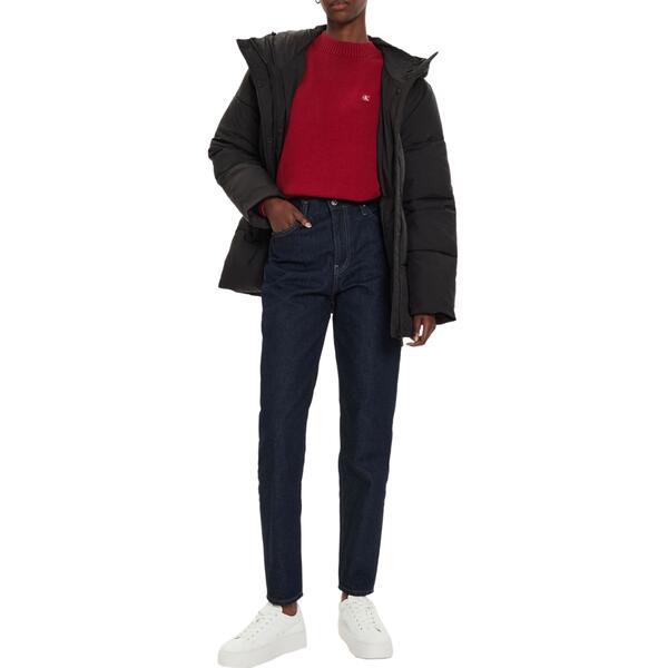 Γυναικείο Μπουφάν Calvin Klein Logo Belt Short Puffer Black J20J224107-BEH