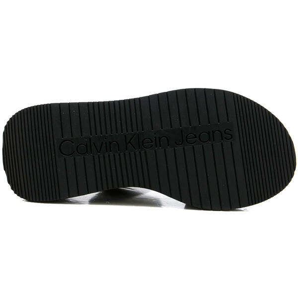 Γυναικείες Παντόφλες Calvin Klein Sandal Slide Double Strap Triple Black YW0YW01694-0GJ