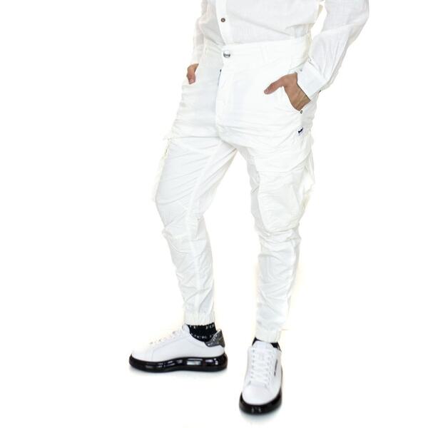 Ανδρικό Παντελόνι Premium Crotone Off White CROTONE-1948-OFF_WHITE