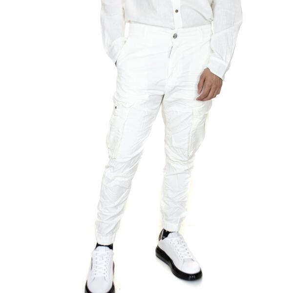 Ανδρικό Παντελόνι Premium Crotone Off White CROTONE-1948-OFF_WHITE