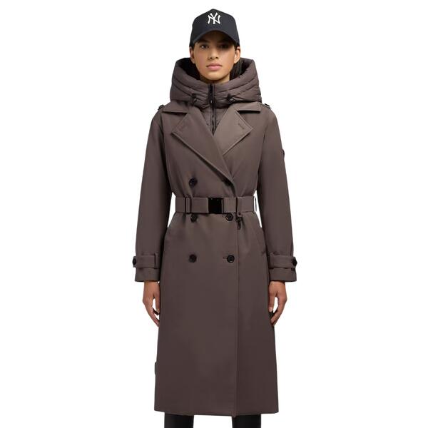 Γυναικείο Μπουφάν Khujo Elena City Taupe ELENA-288