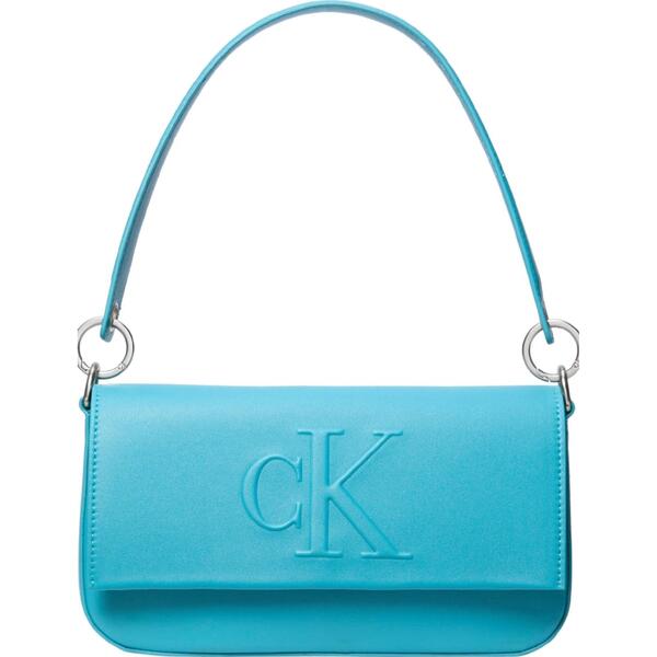 Γυναικεία Τσάντα Calvin Klein Sculpted Flap Shoulder Pouch25 Teal Slate LV04K3148G-XT6