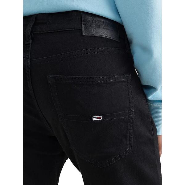 Ανδρικό Jean Tommy Jeans Scanton Slim Nbks New Black Stretch DM0DM09560-1BZ34