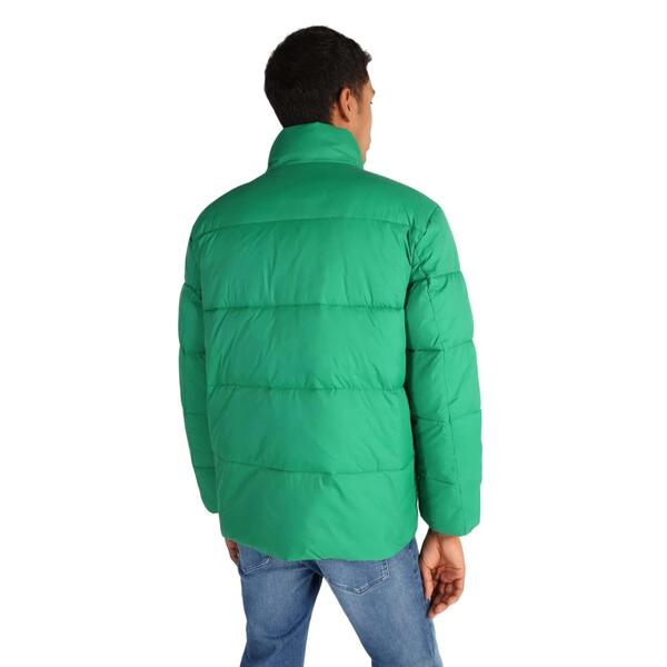 Ανδρικό Μπουφάν Tommy Jeans Tjm Signature Puffer Green Malachite DM0DM15446-L30