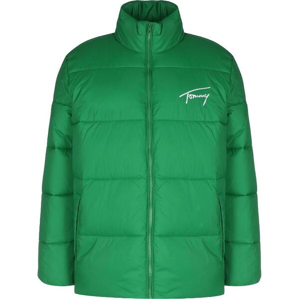 Ανδρικό Μπουφάν Tommy Jeans Tjm Signature Puffer Green Malachite DM0DM15446-L30