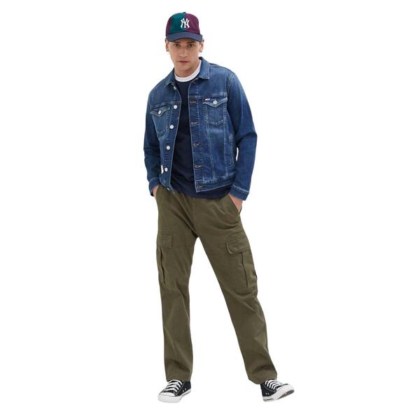 Ανδρικό Jacket Tommy Jeans Regural Trucker Jkt Bg1157 Denim Dark DM0DM16174-1BK