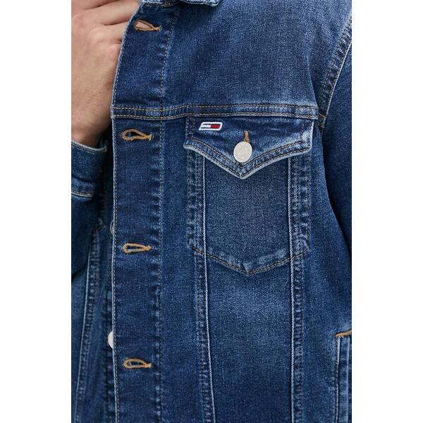 Ανδρικό Jacket Tommy Jeans Regural Trucker Jkt Bg1157 Denim Dark DM0DM16174-1BK