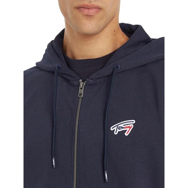 Ανδρική Ζακέτα Tommy Jeans Tjm Reg Signature Zip-Thru Desert Sky DM0DM16798-DW5